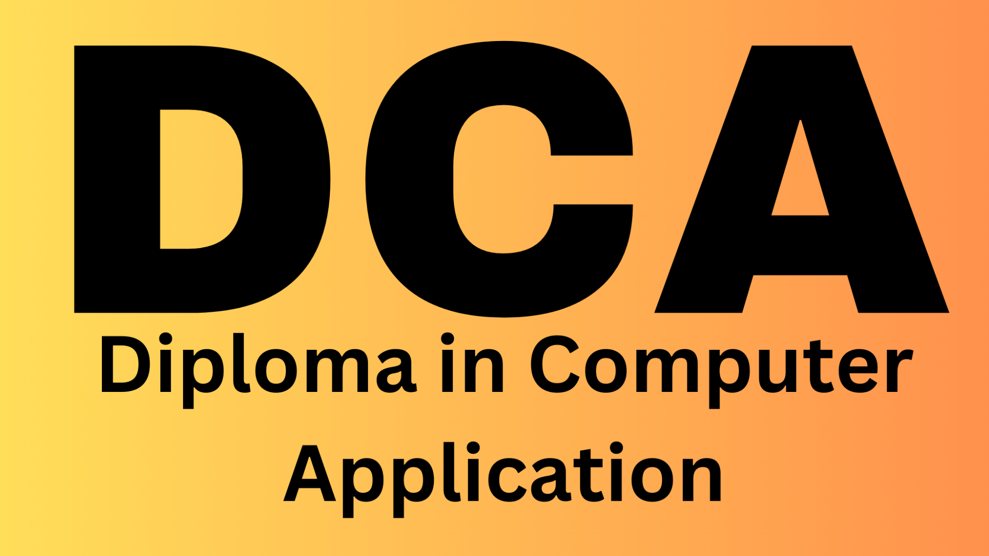 Diploma Computer Application